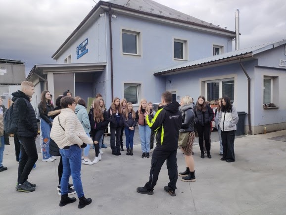 Návštěva ve společnosti EKORAY - sběr a zpracování odpadů